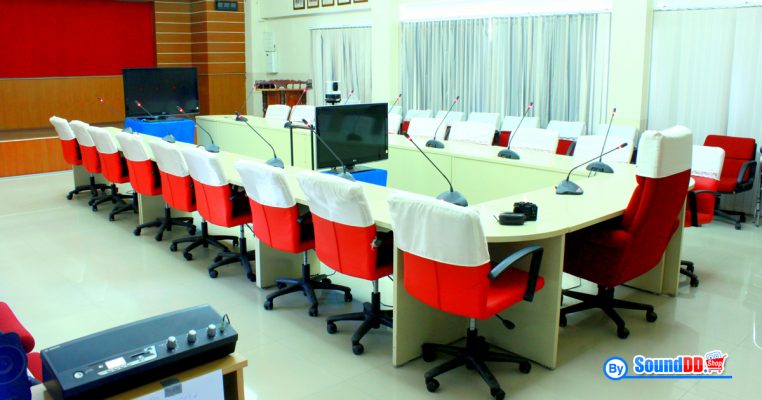 ผลงานการติดตั้ง ระบบเสียงห้องประชุม ตำรวจตระเวนชายแดน ภาค 1 รับบริการออกแบบ และติดตั้ง ระบบเสียง และระบบภาพ ไมโครโฟนห้องประชุม ระบบ ด้วยทีมงานมืออาชีพ