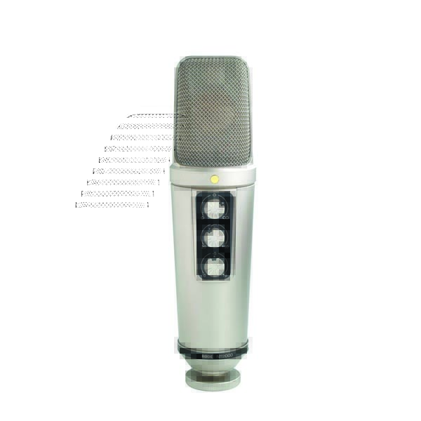 RODE NT2000 Seamlessly Variable Dual 1" Condenser Microphone (Studio Microphones) RODE NT2000 ไมค์บันทึกเสียง ไมโครโพนสำหรับห้องบันทึกเสียง ไมค์ห้องอัด