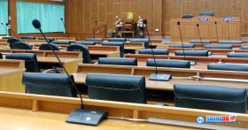 ผลงานการติดตั้ง ระบบเสียงห้องประชุม องค์การบริหารส่วนตำบลเกาะขนุน รับบริการออกแบบ และติดตั้ง ระบบเสียง และระบบภาพ ไมโครโฟนห้องประชุม Live sound เวทีการแสดง