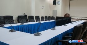 ผลงานการติดตั้ง ระบบเสียงห้องประชุม สำนักงานท่าเรืออุตสาหกรรมมาบตาพุด รับบริการออกแบบ และติดตั้ง ระบบเสียง และระบบภาพ ด้วยทีมงานมืออาชีพ
