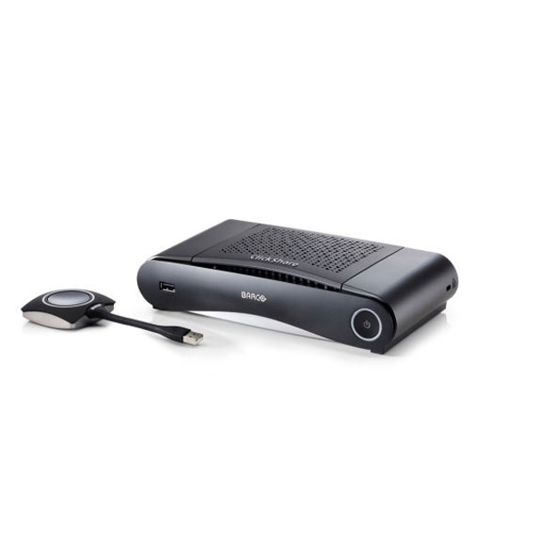 BARCO CLICKSHARE CS-100 Stand-alone wireless presentation system for small meeting rooms Wireless Present อุปกรณ์รับภาพ แบบไร้สาย จาก PC,Smartphone Wi-Fi