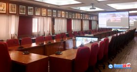 ผลงานการติดตั้ง ระบบเสียงห้องประชุม สำนักงานตำรวจแห่งชาติ รับบริการออกแบบ และติดตั้ง ระบบเสียง และระบบภาพ เช่น ไมโครโฟนห้องประชุม เป็นต้น ด้วยทีมงานมืออาชีพ