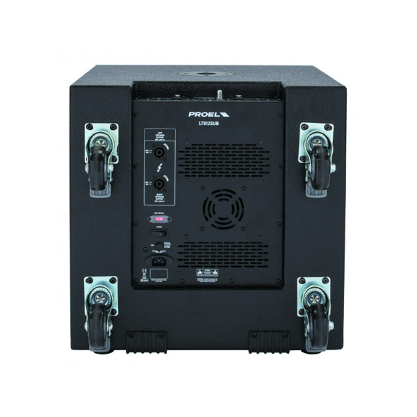 PROEL LT812A 3-way SAT+ SUBactive loudspeaker system ชุดเครื่องเสียงเคลื่อนที่ 8 นิ้ว 1600 วัตต์ คลาส AB และ 12นิ้ว 1600วัตต์ คลาสD เครื่องเสียงเคลื่อนที่