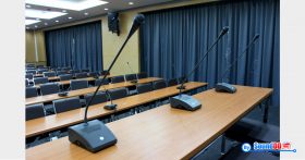 ผลงานการติดตั้ง ระบบเสียง-ภาพห้องประชุม-สัมมนา อบรม เทรนนิ่ง องค์การบริหารส่วนตำบลบางโฉลง รับบริการออกแบบ และติดตั้ง ระบบเสียง และระบบภาพ ด้วยทีมงานมืออาชีพ
