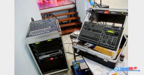 ผลงานการติดตั้ง ระบบเสียงเวทีการแสดง Live Sound เทศกาลปลายบาง รับบริการออกแบบ และติดตั้ง ระบบเสียง และระบบภาพ ระบบ Live sound เวทีการแสดง ระบบประชาสัมพันธ์