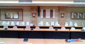 ผลงานการติดตั้ง ระบบเสียงห้องประชุม ศาลากลางจังหวัด นครปฐม รับบริการออกแบบ และติดตั้ง ระบบเสียง และระบบภาพ ไมโครโฟนห้องประชุม ระบบ Live sound เวทีการแสดง