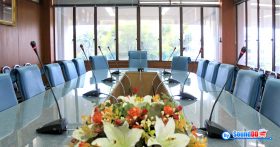 ผลงานการติดตั้ง ระบบเสียงห้องประชุม กรมพัฒนาที่ดิน (Land Development Department) รับบริการออกแบบ และติดตั้ง ไมโครโฟนห้องประชุม ด้วยทีมงานมืออาชีพ