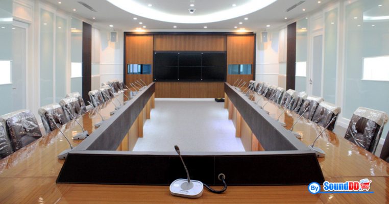 ผลงานการติดตั้ง ระบบเสียงห้องประชุม สํานักปลัดกระทรวงแรงงาน รับบริการออกแบบ และติดตั้ง ระบบเสียง และระบบภาพ ไมโครโฟนห้องประชุม ด้วยทีมงานมืออาชีพ