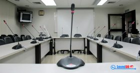 ผลงานการติดตั้ง ระบบเสียงห้องประชุม การไฟฟ้าฝ่ายผลิตแห่งประเทศไทย (กฝผ. บางกรวย) รับบริการออกแบบ และติดตั้ง ระบบเสียง และระบบภาพ โดยทีมงานระดับมืออาชีพ