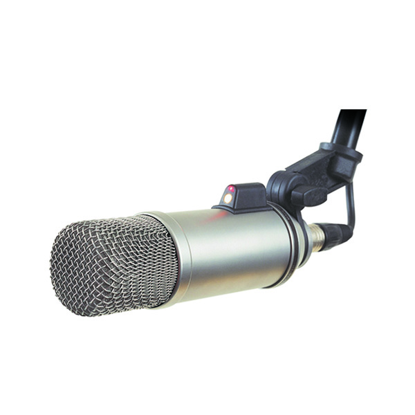 RODE Broadcaster End-Address Broadcast Condenser Microphone (ไมโครโฟนสำหรับผลิตรายการ) ไมค์บันทึกเสียง ไมโครโพนสำหรับห้องบันทึกเสียง ไมค์ห้องอัด