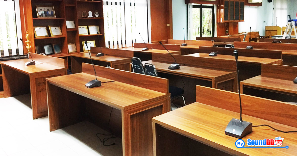 ผลงานการติดตั้ง ระบบเสียงห้องประชุม อบต บุรีรัมย์ รับบริการออกแบบ และติดตั้ง ระบบเสียง และระบบภาพ เช่น ระบบเสียงห้องประชุม ด้วยทีมงานมืออาชีพ