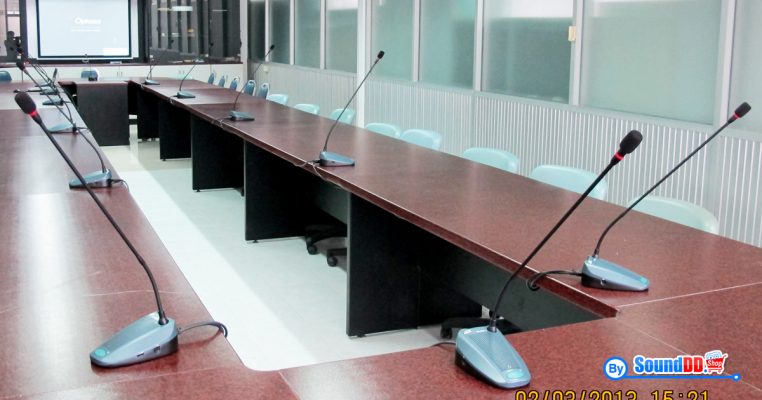 ผลงานการติดตั้ง ระบบเสียงห้องประชุม บริษัท ไทยโพลิเมอร์ จำกัด รับบริการออกแบบ และติดตั้ง ระบบเสียง และระบบภาพ ด้วยทีมงานมืออาชีพ