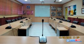 ผลงานการติดตั้ง ระบบเสียงห้องประชุม บริษัท หยั่น หว่อ หยุ่น จำกัด รับบริการออกแบบ และติดตั้ง ระบบเสียง และระบบภาพ ด้วยทีมงานมืออาชีพ