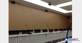 ผลงานการติดตั้ง ระบบเสียงห้องประชุม บริษัท วาย.อาร์.ซี.เท็กซ์ไทล์ จำกัด รับบริการออกแบบ และติดตั้ง ระบบเสียง และระบบภาพ ด้วยทีมงานมืออาชีพ