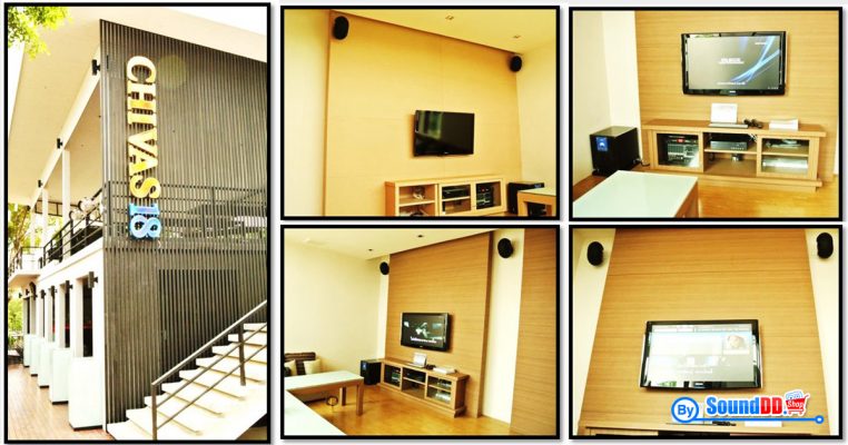 ผลงานการติดตั้ง ระบบเสียงเวทีแสดง ดนตรี ห้องจัดเลี้ยง ห้องคาราโอเกะ VIP ร้าน THE LOFT (กาญจนบุรี) รับบริการออกแบบ และติดตั้ง ระบบเสียง และระบบภาพ