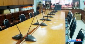 ผลงานการติดตั้ง ระบบเสียงห้องประชุม สำนักงานพัฒนาสังคมและความมั่นคงของมนุษย์จังหวัดพระนครศรีอยุธยา ด้วยทีมงานมืออาชีพ รับบริการออกแบบ และติดตั้ง