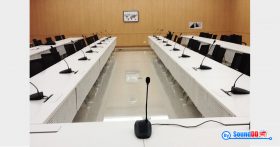 ผลงานการติดตั้ง ระบบเสียงห้องประชุม บริษัท วาย.อาร์.ซี.เท็กซ์ไทล์ จำกัด รับบริการออกแบบ และติดตั้ง ระบบเสียง และระบบภาพ ด้วยทีมงานมืออาชีพ