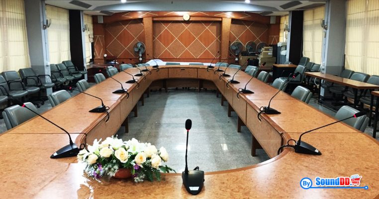 ผลงานการติดตั้ง ระบบเสียงห้องประชุม สถาบันวิจัยพืชไร่ รับบริการออกแบบ และติดตั้ง ระบบเสียง และระบบภาพ ด้วยทีมงานมืออาชีพ เช่น ระบบเสียงห้องประชุม