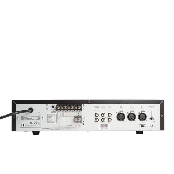 TOA A-2120DT Digital PA Amplifier TOA A-2120DT มิกเซอร์ & ปรีแอมป์ 120 วัตต์ 220 - 240 V, 50/60Hz TOA A-2120DT มิกเซอร์ & ปรีแอมป์