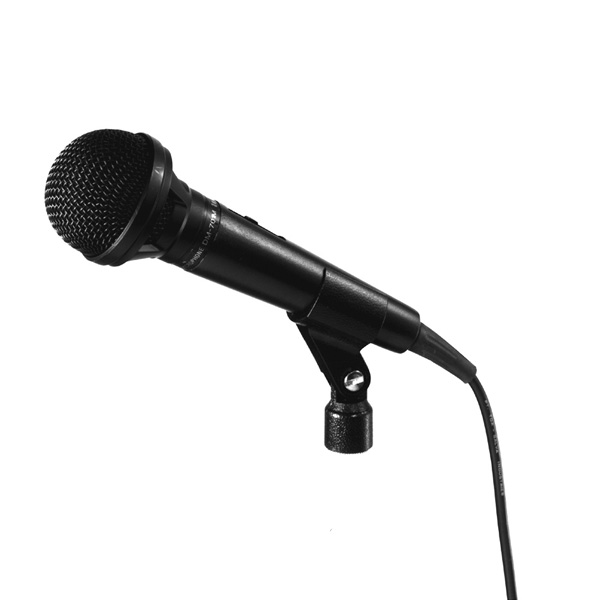 TOA DM-1100 Unidirectional Microphone ไมโครโฟน ใช้สำหรับร้องเพลง หรือใช้ในงานพูดพรีเซนต์ ให้พลังเสียงที่เหมาะสม ใช้งานแบบถือก็เหมาะมือ ใช้งานกับขาตั้งไมค์