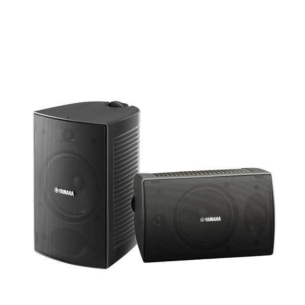 Surface Mount Speaker 4" cone woofer with a 1" balanced dome tweeter YAMAHA VS4 ตู้ลำโพงติดผนัง 4 นิ้ว 60 วัตต์ (สีดำ) YAMAHA VS4 ลำโพงติดผนัง 4 นิ้ว