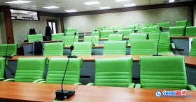 ผลงานการติดตั้ง ระบบเสียงห้องประชุม ไปรษณีย์ เกษตรศาสตร์ รับบริการออกแบบ และติดตั้ง ระบบเสียง และระบบภาพ ด้วยทีมงานมืออาชีพ