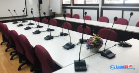 ผลงานการติดตั้ง ระบบเสียงห้องประชุม สำนักงานปลัดกระทรวงสาธารณสุข รับบริการออกแบบ และติดตั้ง ระบบเสียง และระบบภาพ ด้วยทีมงานมืออาชีพ