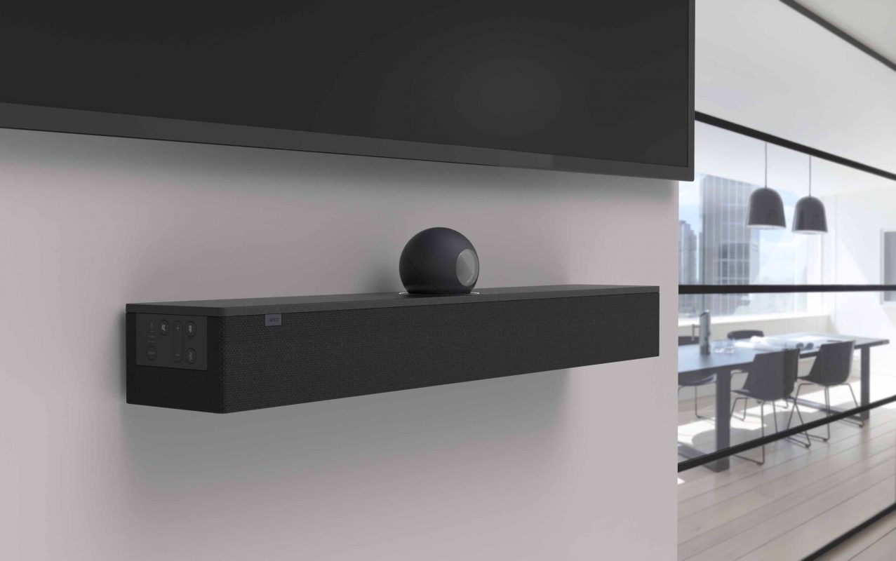 AMX ACV-5100 Acendo Vibe Conferencing Sound Bar with Camera AMX ACV-5100 ลําโพงซาวด์บาร์ พร้อมกล้อง สำหรับห้องประชุม AMX ACV-5100 Sound Bar (สีดำ)