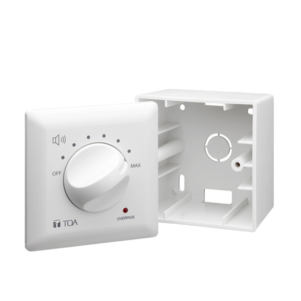 TOA AT-4030 Wall attenuator Volume control โวลุ่ม Input Capacity 30 Watt Volume Control โวลุ่ม ปรับระดับเสียง เพิ่ม-ลด ระดับเสียง ติดผนัง