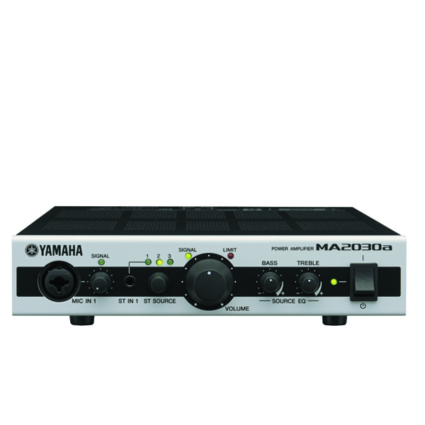YAMAHA MA2030A Mixing Amplifier Stereo in to Speaker out, 90Hz to 20kHz,1W,70V/100V) มิกเซอร์พร้อมแอมป์ขยายเสียง YAMAHA MA2030A Mixing Amplifier