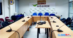 ผลงานการติดตั้ง ระบบเสียงห้องประชุม AIS ชลบุรี รับบริการออกแบบ และติดตั้ง ระบบเสียง และระบบภาพ เช่น ระบบเสียงห้องประชุม ด้วยทีมงานมืออาชีพ