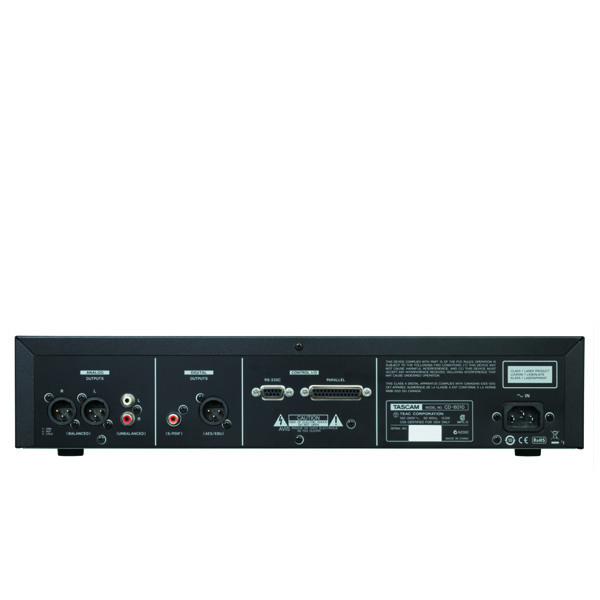 TASCAM CD-6010 High-Performance CD Player for the Broadcast TASCAM CD-6010 เครื่อง เล่น CD รองรับ CD-DA/WAV/MP3 TASCAM CD-6010 Player