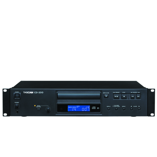 TASCAM CD-200 Professinal CD Player TASCAM CD-200 เครื่อง เล่น CD รองรับ SD/USB Player TASCAM CD-200 CD Player ของแท้แน่นอน