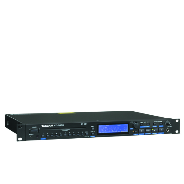 TASCAM CD-500B Single-rackspace CD Player with Balanced Out TASCAM CD-500B เครื่อง เล่น CD Player TASCAM CD-500B Player จากแบรนด์