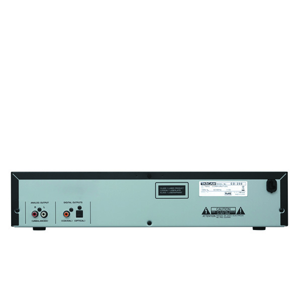 TASCAM CD-200 Professinal CD Player TASCAM CD-200 เครื่อง เล่น CD รองรับ SD/USB Player TASCAM CD-200 CD Player ของแท้แน่นอน