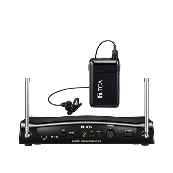 TOA WS-5325M WIRELESS MICROPHONE SET LAVALIER 16CH, OMNIDIRECTIONAL MICROPHONE ชุดไมค์ลอย คาดศรีษะ ย่าน UHF TOA WS-5325M ไมโครโฟนคาดศรีษะ ไร้สาย