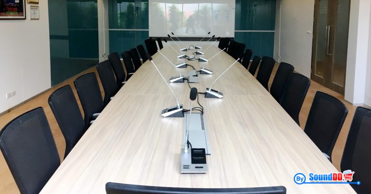 ผลงานการติดตั้ง ระบบเสียงห้องประชุม บริษัทซินเนอร์ รับบริการออกแบบ และติดตั้ง ระบบเสียง และระบบภาพ เช่น ระบบเสียงห้องประชุม ด้วยทีมงานมืออาชีพ