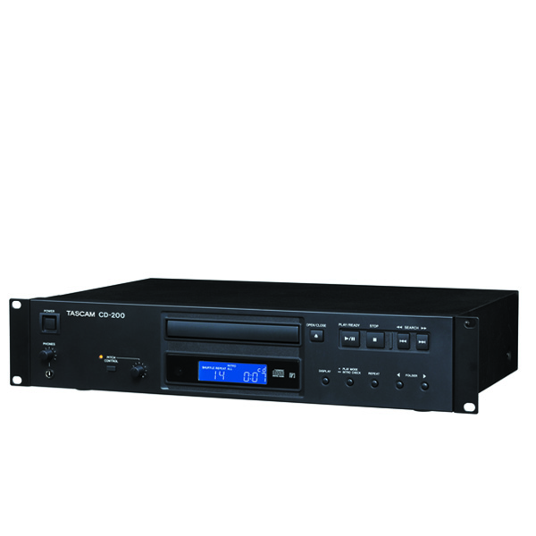TASCAM CD-200 Professinal CD Player TASCAM CD-200 เครื่อง เล่น CD รองรับ SD/USB Player TASCAM CD-200 CD Player ของแท้แน่นอน