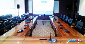 ผลงานการติดตั้ง ระบบเสียงห้องประชุม บริษัท แม็กซ์ ฟิวเจอร์ จำกัด รับบริการออกแบบ และติดตั้ง ระบบเสียง และระบบภาพ เช่น ระบบเสียงห้องประชุม ด้วยทีมงานมืออาชีพ