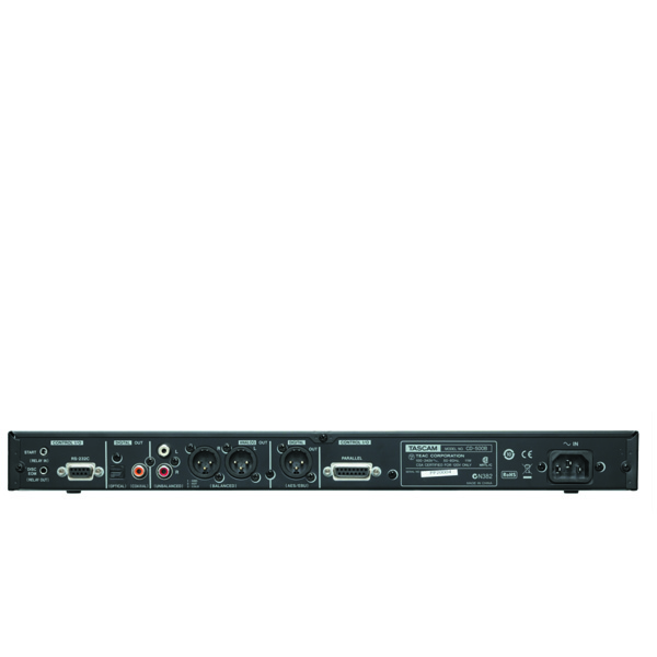 TASCAM CD-500B Single-rackspace CD Player with Balanced Out TASCAM CD-500B เครื่อง เล่น CD Player TASCAM CD-500B Player จากแบรนด์
