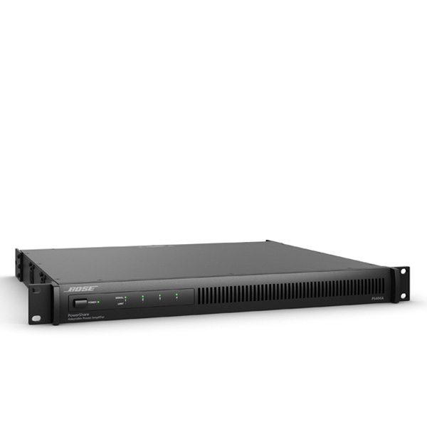 BOSE PowerShare PS404A เครื่องขยายเสียง 4 ชาเเนล คลาส A 400 วัตต์ ที่ 4-8 โอมห์ 70/100V PowerShare PS404A เพาเวอร์แอมป์ ขยายเสียง
