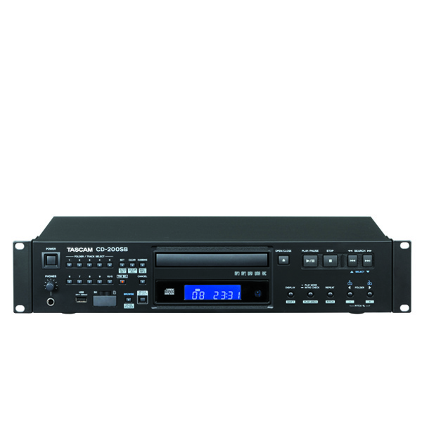 TASCAM CD-200SB Professinal CD Player TASCAM CD-200SB เครื่อง เล่น CD รองรับ SD/USB Player TASCAM CD-200SB CD Player ของแท้แน่นอน
