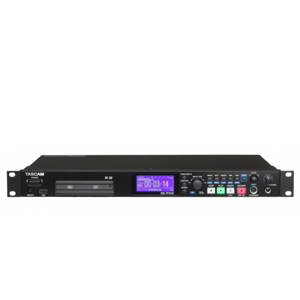 TASCAM SS-R100 Solid State Recorder TASCAM SS-R100 เครื่องเล่นและบันทึกเสียง USB/SD-CARD TASCAM SS-R100 เครื่องเล่นบันทึกเสียง