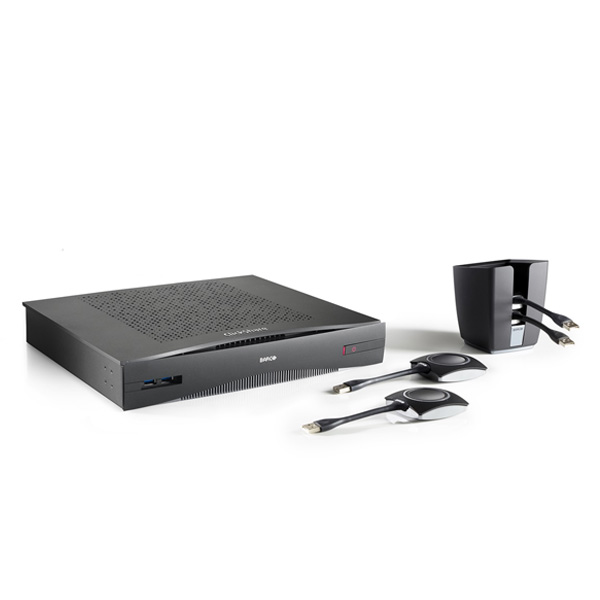 BARCO ClickShare CSE-800 Wireless presentation อุปกรณ์รับภาพ แบบไร้สาย จาก PC, Smartphone รองรับ 4K ผ่านระบบ Wi-Fi BARCO ClickShare CSE-800 ไวเลส แบบไร้สาย