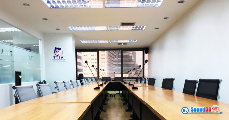ผลงานการติดตั้ง ระบบเสียงห้องประชุม สมาคมอุตสาหกรรมทูน่าไทย รับบริการออกแบบ และติดตั้ง ระบบเสียง และระบบภาพ ด้วยทีมงานมืออาชีพ
