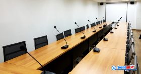 ผลงานการติดตั้ง ระบบเสียงห้องประชุม สมาคมอุตสาหกรรมทูน่าไทย รับบริการออกแบบ และติดตั้ง ระบบเสียง และระบบภาพ ด้วยทีมงานมืออาชีพ