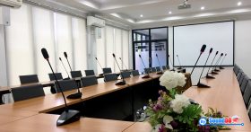 ผลงานการติดตั้ง ระบบเสียงห้องประชุม แขวงทางหลวงชนบทนครปฐม รับบริการออกแบบ และติดตั้ง ระบบเสียง และระบบภาพ ด้วยทีมงานมืออาชีพ
