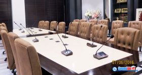 ผลงานการติดตั้ง ระบบเสียงห้องประชุม บริษัท บูรพา เทคนิคอล เอ็นจิเนียริ่ง จำกัด รับบริการออกแบบ และติดตั้ง ระบบเสียง และระบบภาพ ด้วยทีมงานมืออาชีพ