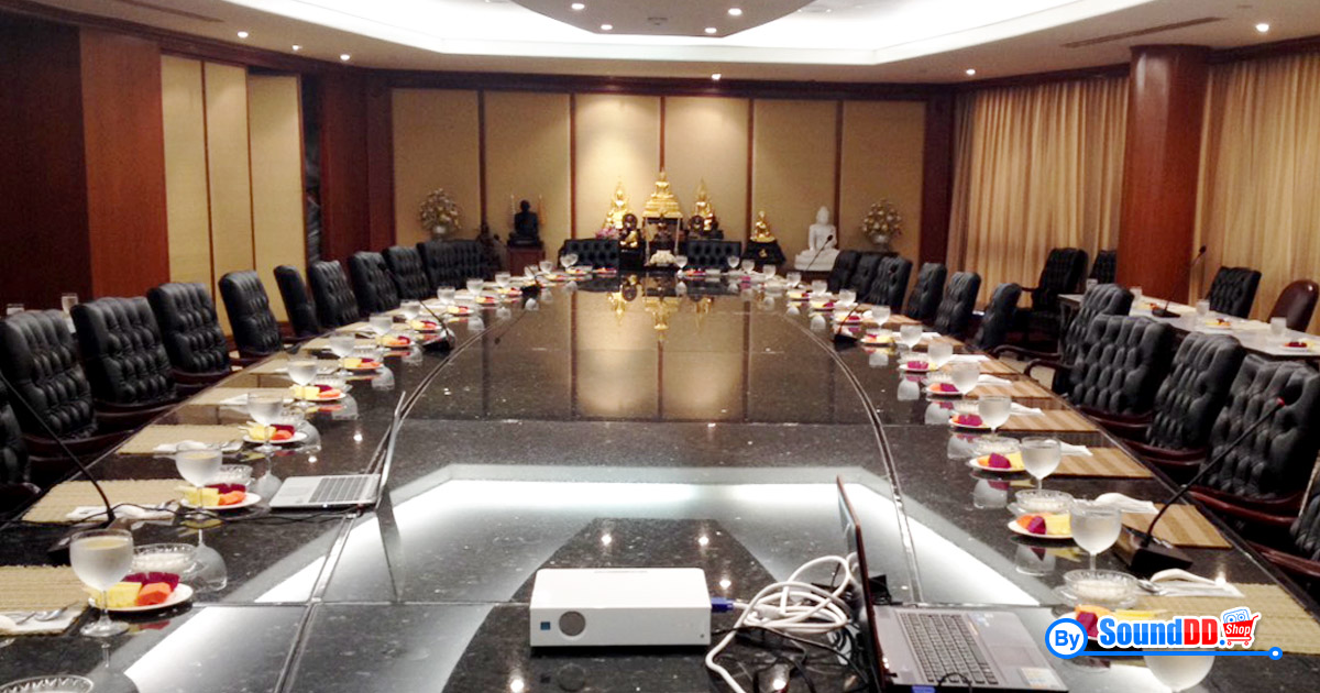 ผลงานการติดตั้ง ระบบเสียงห้องประชุม อิตาเลี่ยนไทย รับบริการออกแบบ และติดตั้ง ระบบเสียง และระบบภาพ เช่น ระบบเสียงห้องประชุม ด้วยทีมงานมืออาชีพ