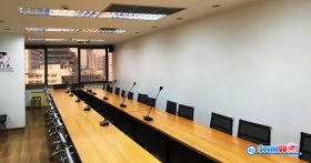 ผลงานการติดตั้ง ระบบเสียงห้องประชุม สมาคมอุตสาหกรรมทูน่าไทย รับบริการออกแบบ และติดตั้ง ระบบเสียง และระบบภาพ ด้วยทีมงานมืออาชีพ